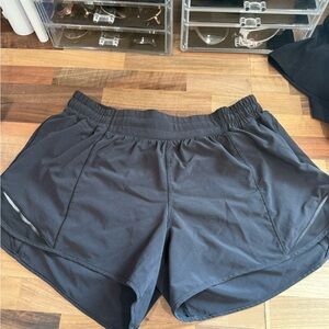 Women's Black Athletic Shorts